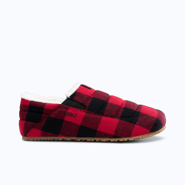 Xero Shoes Pagosa Cozy Women Slipper in Cream with Toe Facing Right