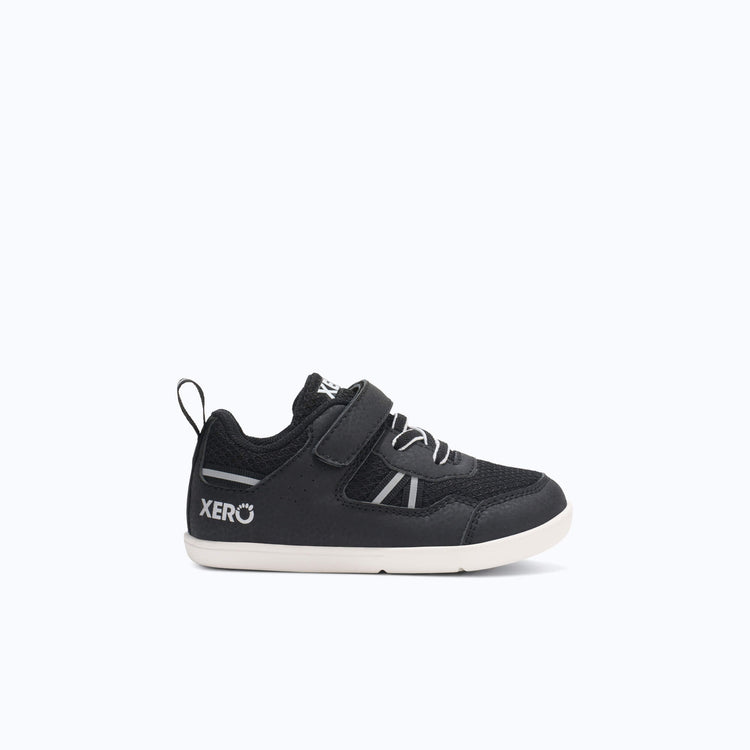 Xero Shoes Prio Little Kids Sneaker at Mint Green and Light Blue with Toe Facing Right
