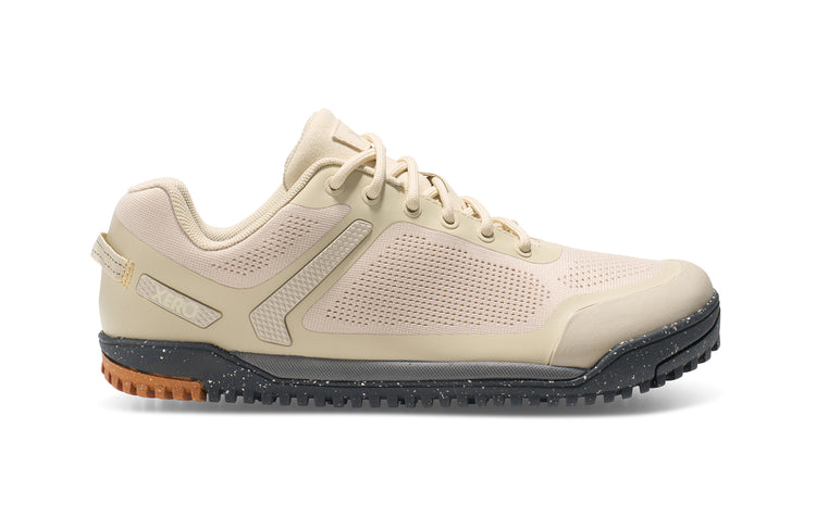 Xero Shoes Ridgeway Mesh Low Women Shoe in Cream with Toe Facing Right