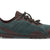 Aqua X men's forest green and java brown water shoes, side view