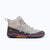 Xero Shoes Scramble Trail Mid WP Women Boot at Light and Dark Gray with Toe Facing Right